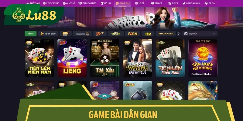 Game bài là sảnh cược đắt khách nhất nhì tại nhà cái K88